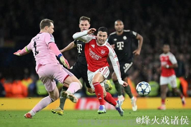 一场3-1！打出欧冠大热门：阿森纳5连胜+送拜仁
